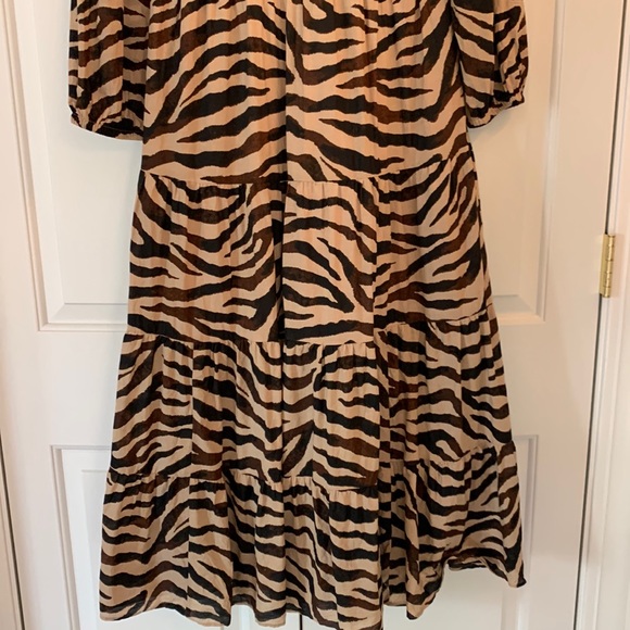 J Crew animal print midi - Picture 4 of 5